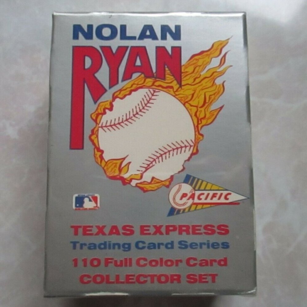 1991 Pacific baseball Nolan Ryan Collector set, Texas Express, 1-110, sealed